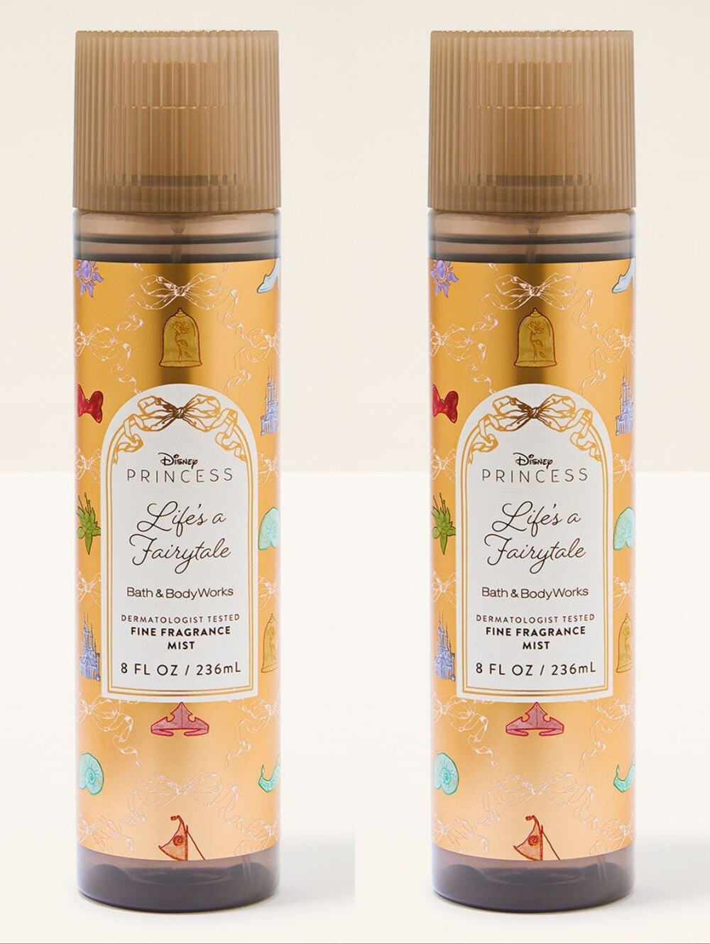 Bath Body Works Disney Life’s a Fairytale Fine Fragrance Mist Set of 2 NEW Rare